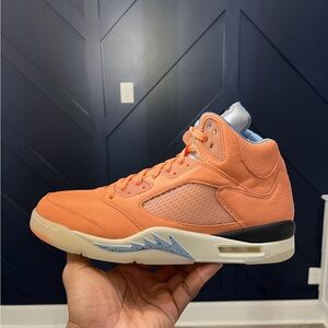 Air Jordan 5 Retro Orange Sneakers